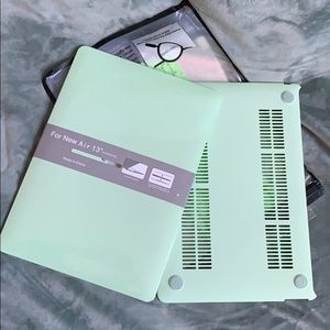 Light Green Macbook Air 13" Laptop Cover
